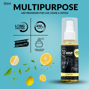 72hour™ top selling lemon car perfume 50ml limited offer (multipurpose)