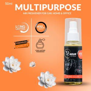 72hour™ euroclub car perfume 50ml limited offer (multipurpose)