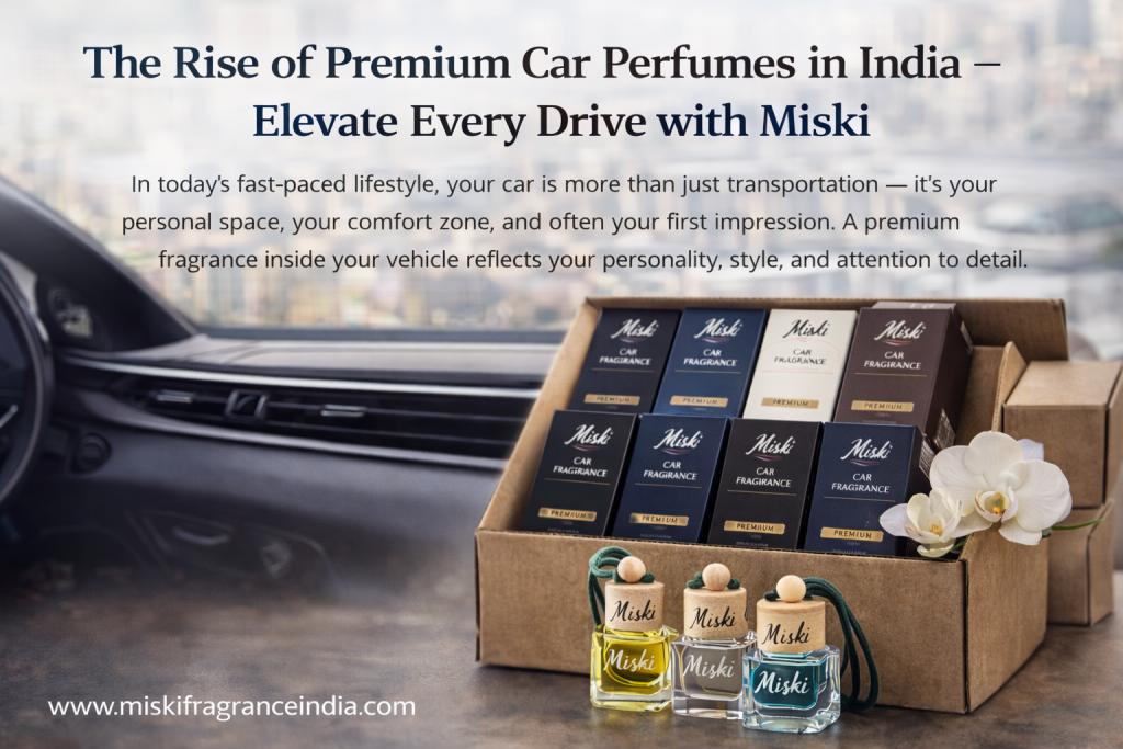 The Rise of Premium Car Perfumes in India – Elevate Every Drive with Miski Fragrances India ChatGPT Image Feb 25 2026 03 46 36 AM 1024x683